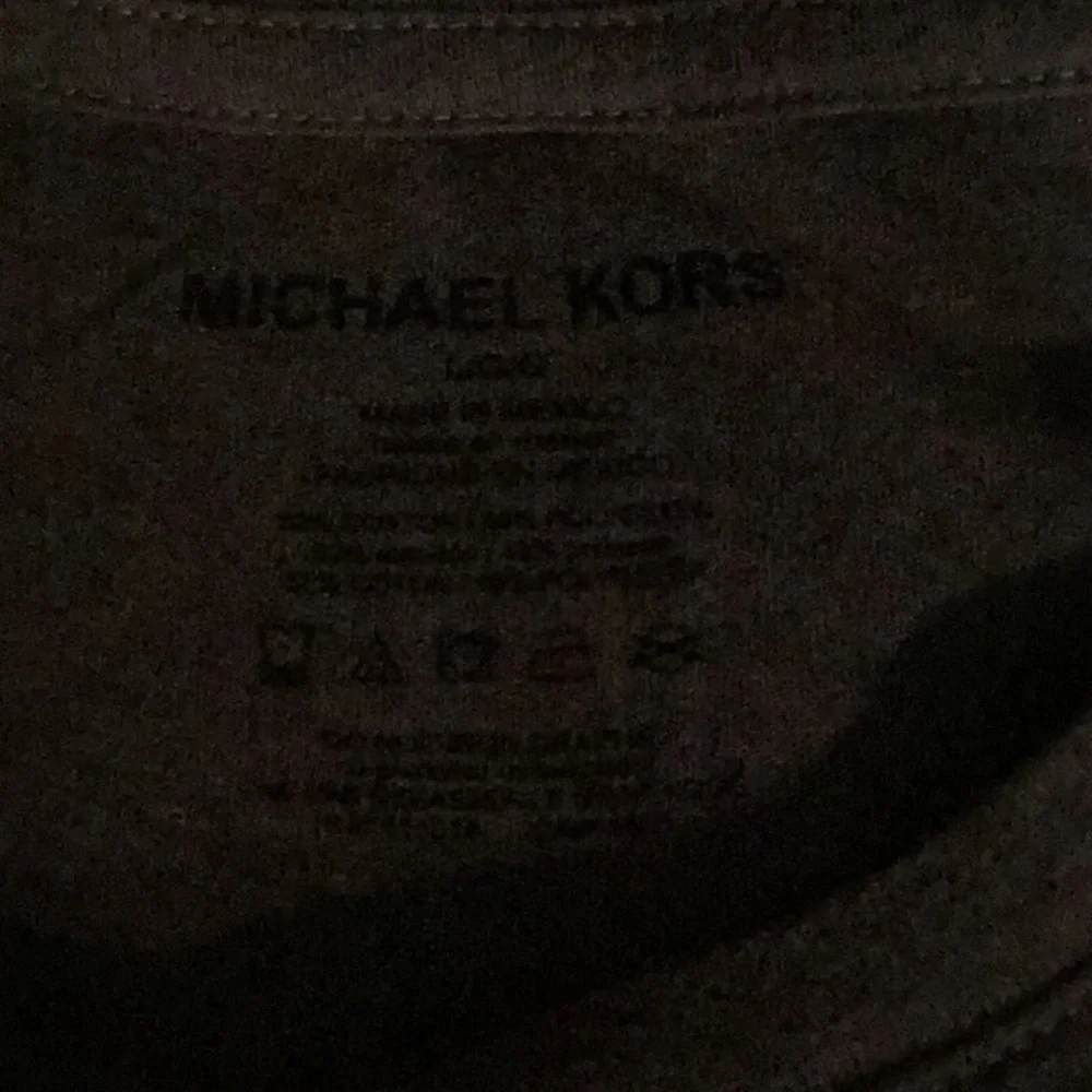 Michael Kors Charcoal Long Sleeve Tee - Picture 5 of 5
